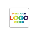 Custom Square stickers | Personalised Business stickers | Logo stickers | Business stickers | labels | Postage labels | Square Round Edge Stickers