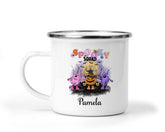 Halloween Design Enamel Mug | The Spooky Squad