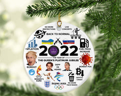 2024 Christmas Ornament, 2024 Highlights, Trends, Viral, 2024 Keepsake, Memorabilia, Events and Happenings - Craftellery