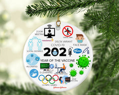 2024 Christmas Ornament, 2024 Highlights, Trends, Viral, 2024 Keepsake, Memorabilia, Events and Happenings - Craftellery