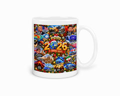 2026 Year in Review Christmas Mug – World Events & News Keepsake Gift