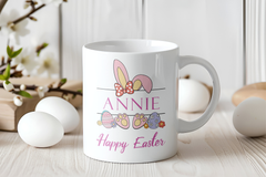 First Easter Mug, Personalised, Rabbit, Personalised Mug, Gift, Children's Mug, ANY name, Hot Chocolate Easter Mug Bunny Rabbit