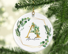 Custom Name Christmas ornament, Customised Christmas ornament, Custom ornament, Christmas tree decoration, personalised ornament, ornament - Craftellery
