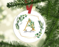 Custom Name Christmas ornament, Customised Christmas ornament, Custom ornament, Christmas tree decoration, personalised ornament, ornament - Craftellery