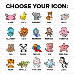 School Labels or Stickers