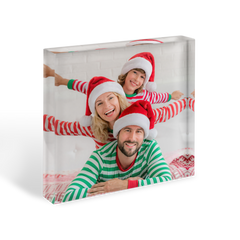 Personalised Photo Acrylic Block – Custom Picture Keepsake Gift