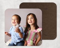 Personalised Photo Coaster – Custom Picture Drinks Coaster, Pet & Family Gift