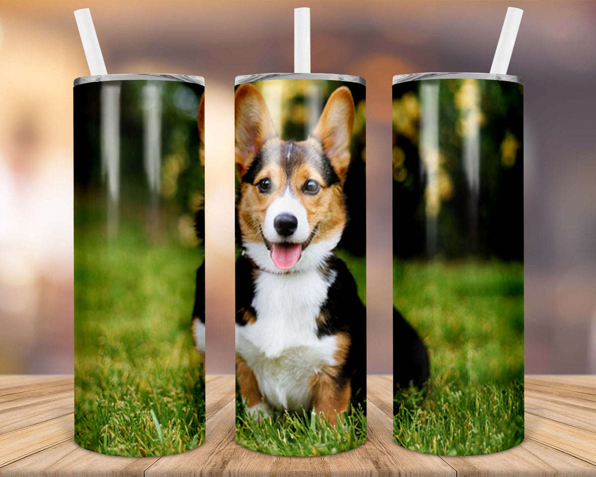 Personalised Photo Skinny Tumbler