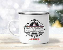 Personalised Enamel Mug | Customised with Your Name