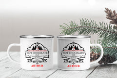 Personalised Enamel Mug | Customised with Your Name