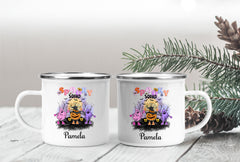 Halloween Design Enamel Mug | The Spooky Squad