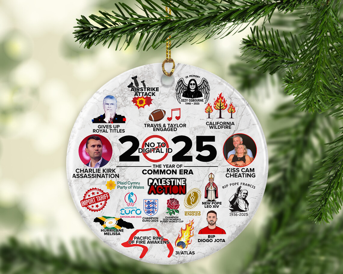 2025 Christmas Ornament, 2025 Highlights, Trends, Viral, 2025 Keepsake, Memorabilia, Events and Happenings