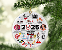 2025 Christmas Ornament, 2025 Highlights, Trends, Viral, 2025 Keepsake, Memorabilia, Events and Happenings
